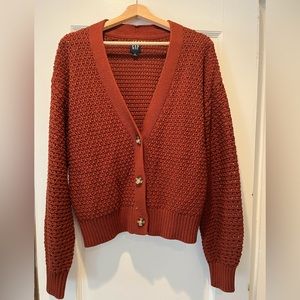 Gap cardigan sweater 100% cotton M TALL